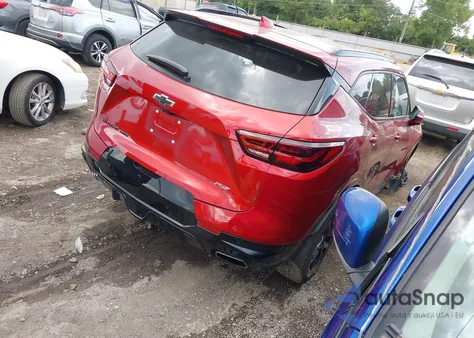 2023 Chevrolet Blazer Awd Rs из США, поврежденный, VIN 3GNKBKRS4PS213756